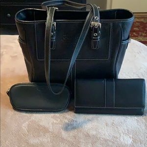 Gently used Coach Hand Bag Set